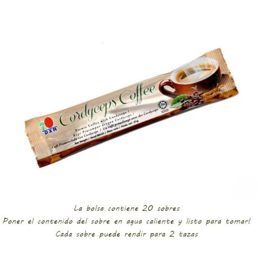 Sobre Café Cordyceps 3 en 1 DXN