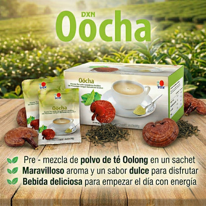 Té Oocha DXN con Ganoderma – Té Oolong (12 sobres)
