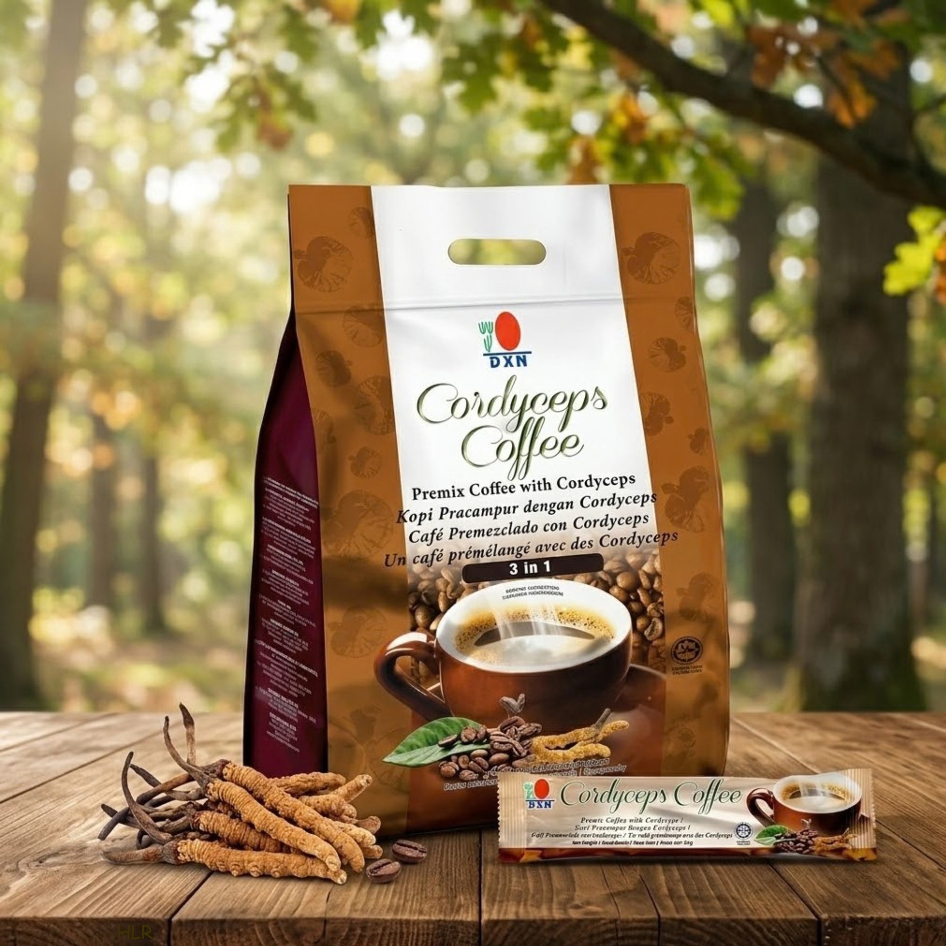 Delicioso Café Cordyceps 3 en 1 DXN